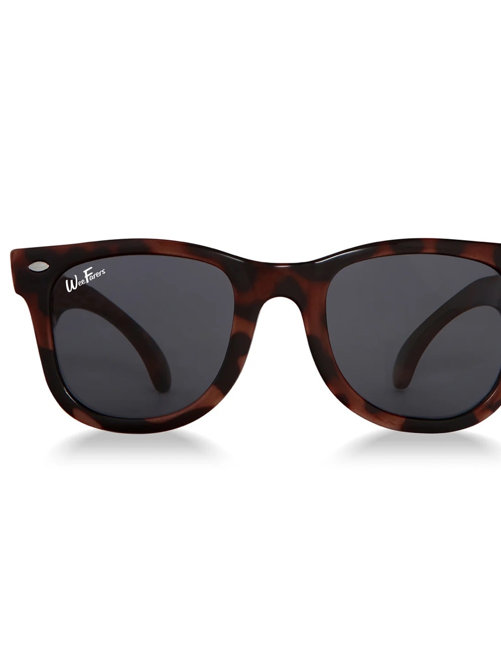 Weefarers Baby Tortoiseshell Sunglasses with Black Lenses